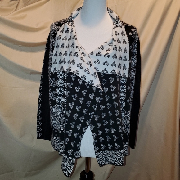 Lucky Brand Jackets & Blazers - Lucky Brand Boho Waterfall Jacket SZ S